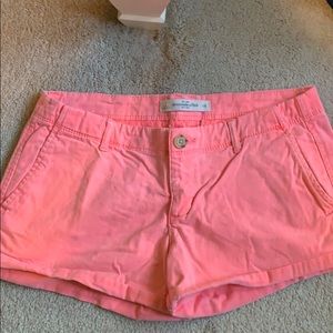 Abercrombie pink shorts